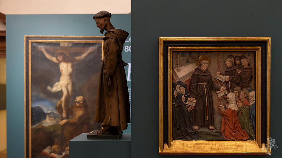 Ausstellung über den heiligen Franziskus