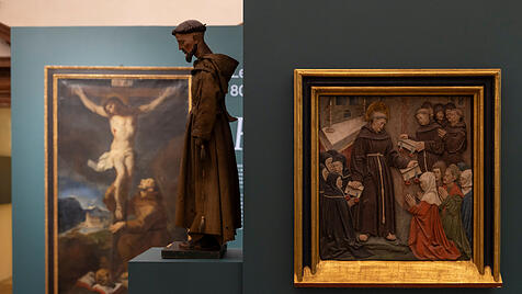 Ausstellung &uuml;ber den heiligen Franziskus