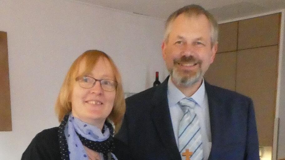 Das Ehepaar Christina und Thomas Inhestern