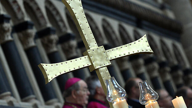 Gottesdienst im Dom in Trier