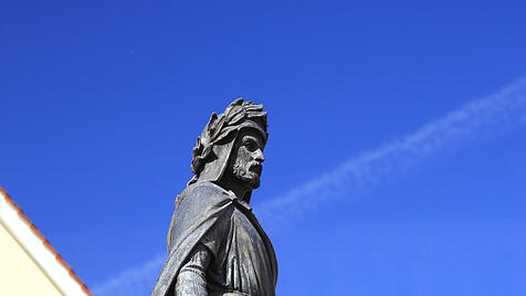 Statue Wolfram von Eschenbach