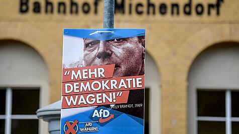Vor Landtagswahlen in Sachsen