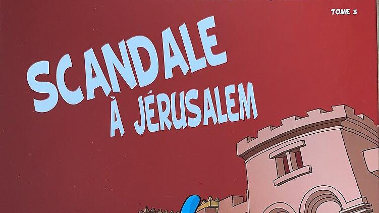 Comic „Skandal in Jerusalem“