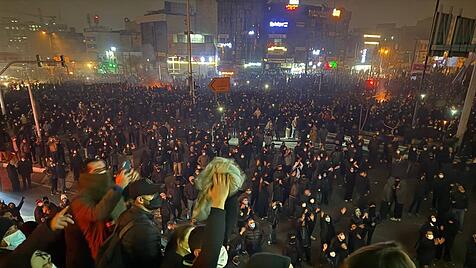 Proteste in Teheran