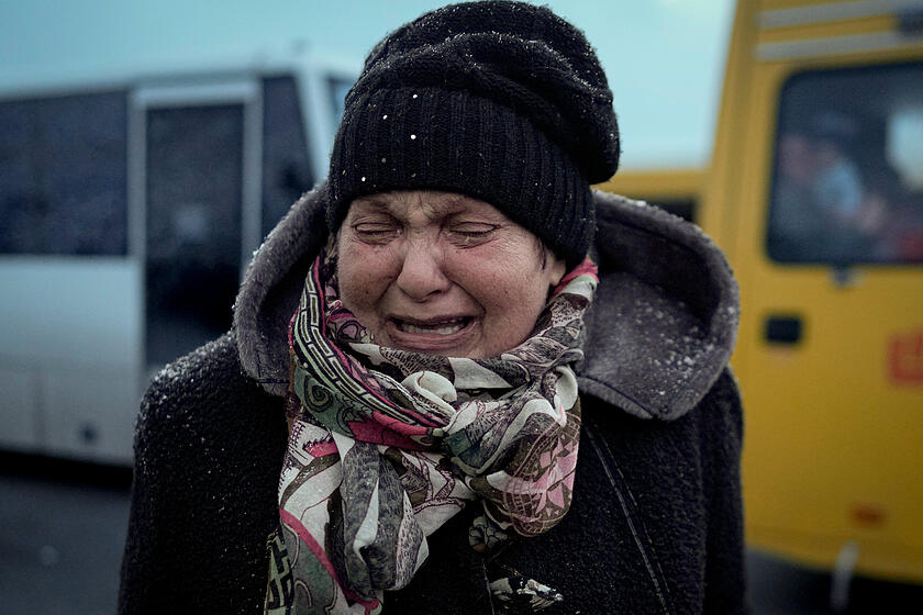 Ukraine-Krieg - Flucht aus Kiew