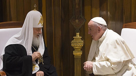 Papst Franziskus und Patriarch Kyrill I.