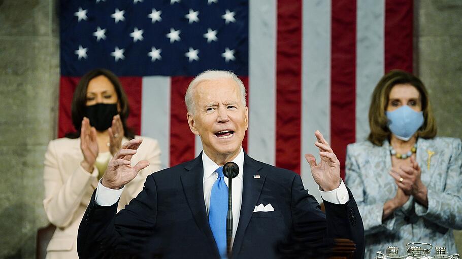 US-Präsident Biden vor dem US-Kongress