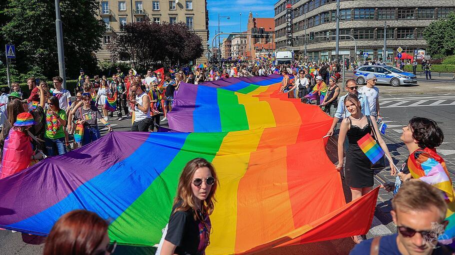 Gleichstellungsmarsch durch Breslau