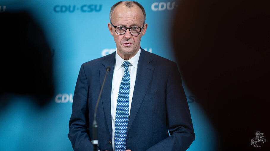 Der Kanzlerkandidat der Union, Friedrich Merz