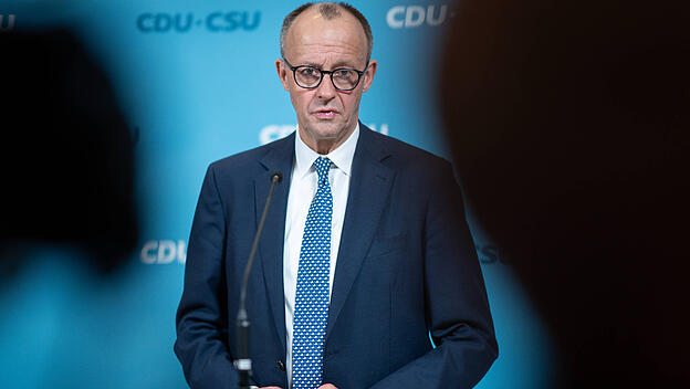 Der Kanzlerkandidat der Union, Friedrich Merz