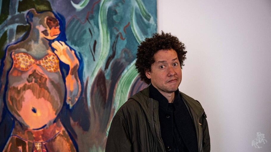Der kenianische Künstler Michael Armitage