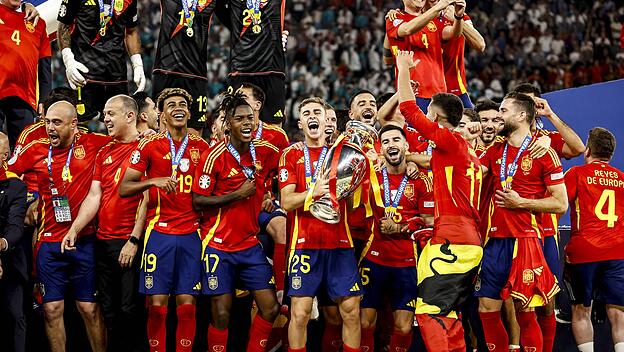 Spanien feiert den Europameister-Titel