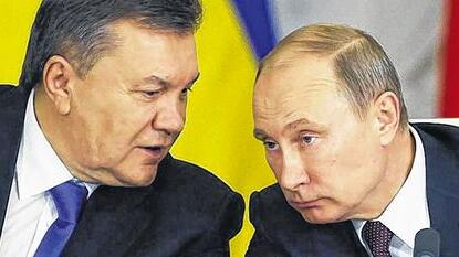Janukowitsch hört auf Putin