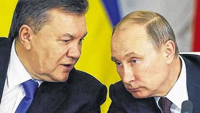 Janukowitsch hört auf Putin