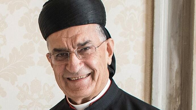 Boutros Bechara Kardinal Rai, der Patriarch der Maroniten.