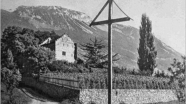 Schloss Muzot in der Schweiz