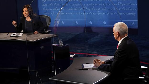 TV-Debatte zwischen Pence und Harris