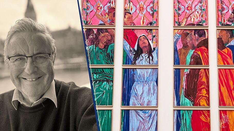 Feuilletonredakteur Henry C. Brinker, Notre-Dame-Pfingstfenster