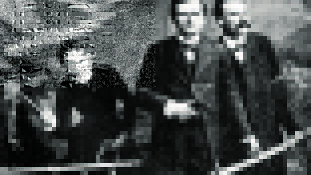 Lou Andreas-Salomé mit Paul Rée und Friedrich Nietzsche