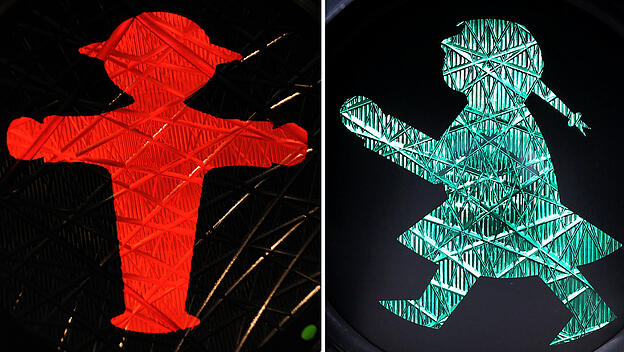 KOMBO - Ampelmännchen und Ampelfrau