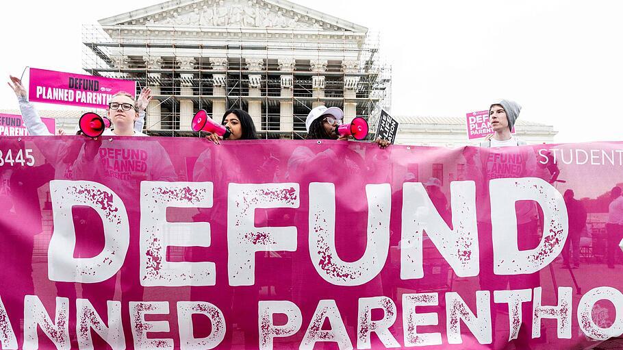 Demo vor dem US-Supreme-Court