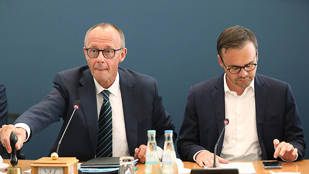 Friedrich Merz und Jan Redmann