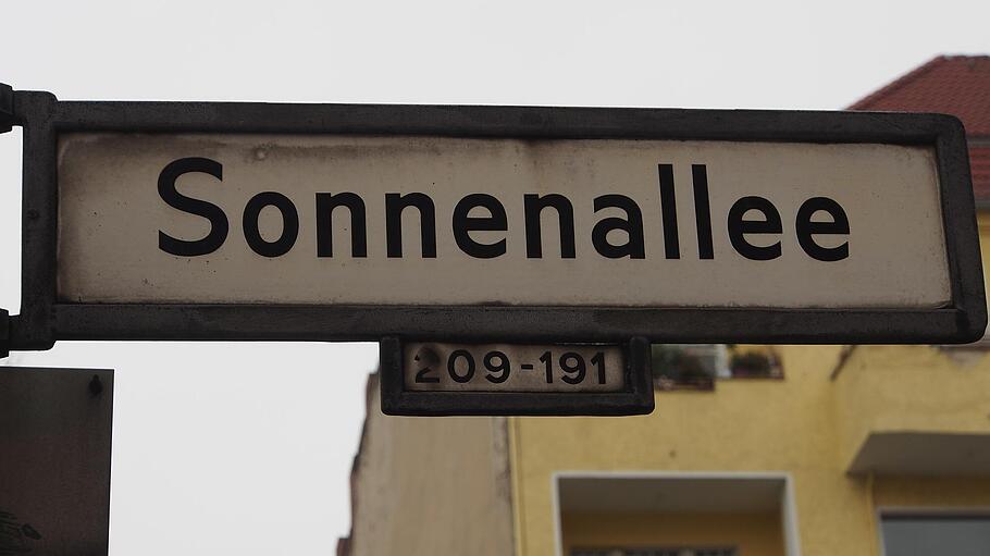 Straßenschild "Sonnenallee"