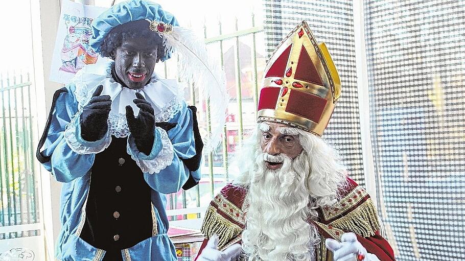 Sinterklaas und der Swarte Pieter