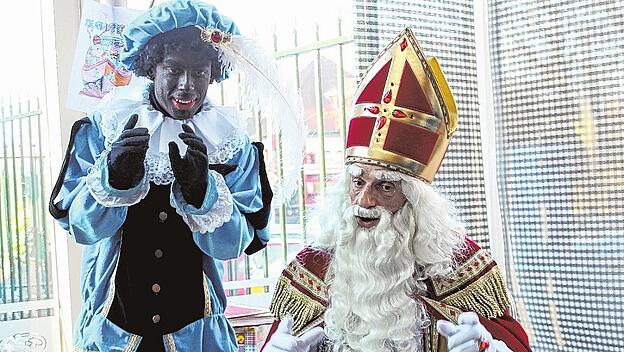 Sinterklaas und der Swarte Pieter
