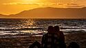 Eindrücke vom Strand in Playa de Palma auf der Insel Mallorca zum Saisonstart 2022 kurz vor den Osterferien ;Eindrücke v