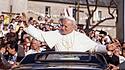 Papst Johannes Paul II.  im Marienwallfahrtsort Tschenstochau