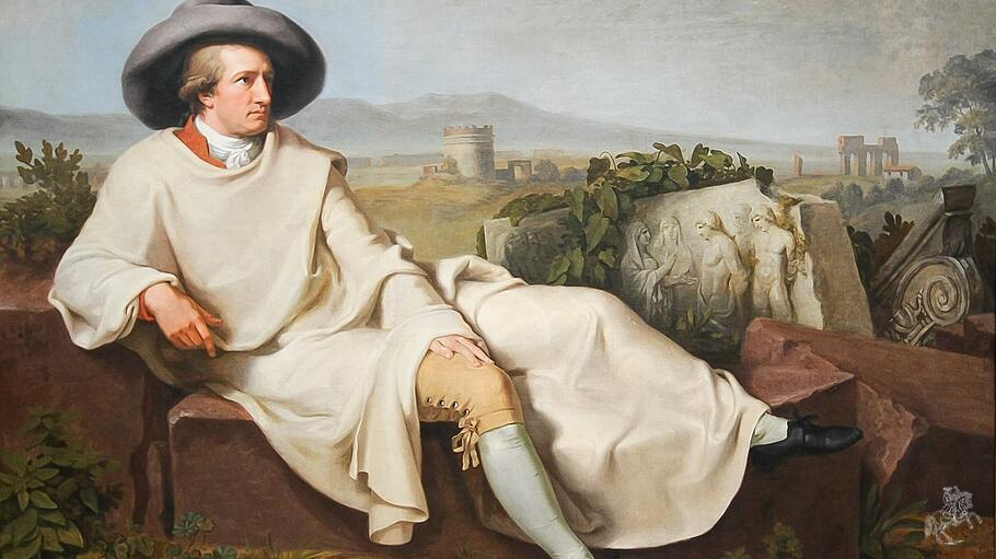 Goethe in der Campagna, gemalt von Johann Heinrich Wilhelm Tischbein.