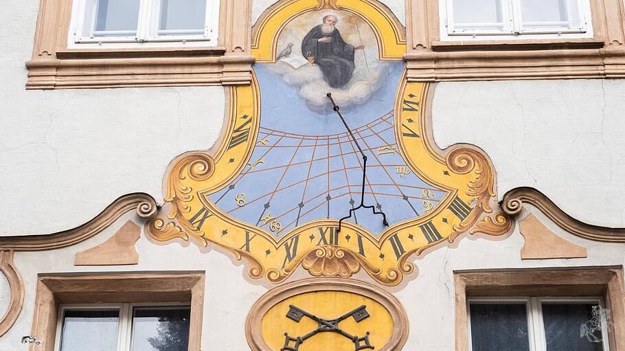 Sonnenuhr der Erzabtei St. Peter