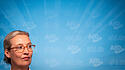 Alice Weidel, Parteivorsitzende, auf der Pressekonferenz am Tag nach den beiden Landtagswahlen in Thüringen und Sachsen
