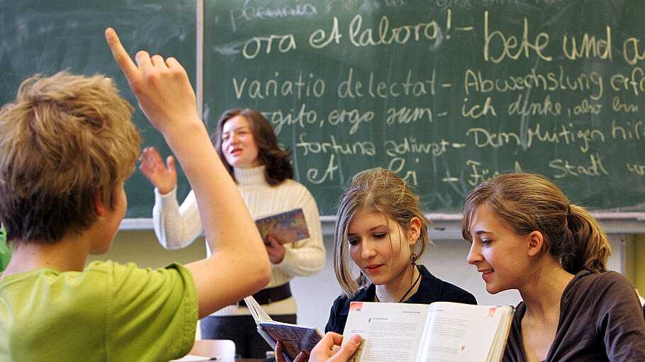 Lateinunterricht an einer deutschen Schule