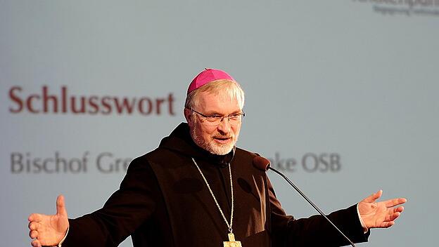 Bischof Gregor Maria Hanke OSB sprach das Schlusswort