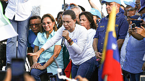 Machado ist zuversichtlich, dass 2024 das entscheidende Jahr sein kann, um den „Chavismo“ zu überwinden.