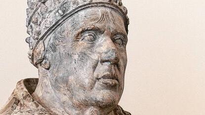 Papst Alexander VI., Büste im Bode-Museum, Berlin.