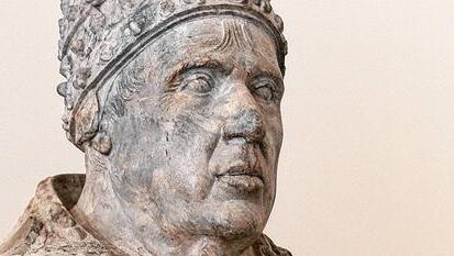 Papst Alexander VI., Büste im Bode-Museum, Berlin.