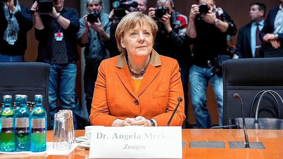 Kanzlerin Merkel vor NSA-Untersuchungsausschuss