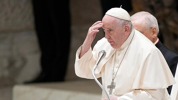 Papst Franziskus mahnte auch zu Frieden in der „leidgeprüften Ukraine“.