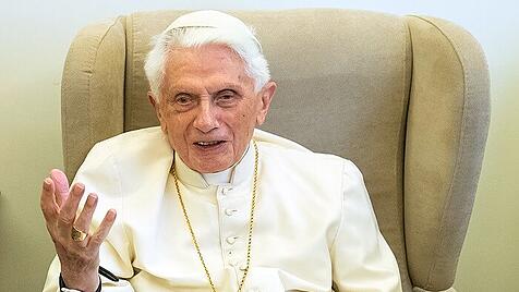 Der emeritierte Papst Benedikt XVI