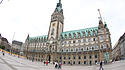 Das Hamburger Rathaus an der Kleinen Alster, Rathaus Hamburg, Kleine Alster Hamburg