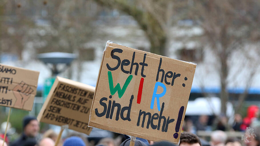 Demo des Bündnis gegen Rechts in Göttingen