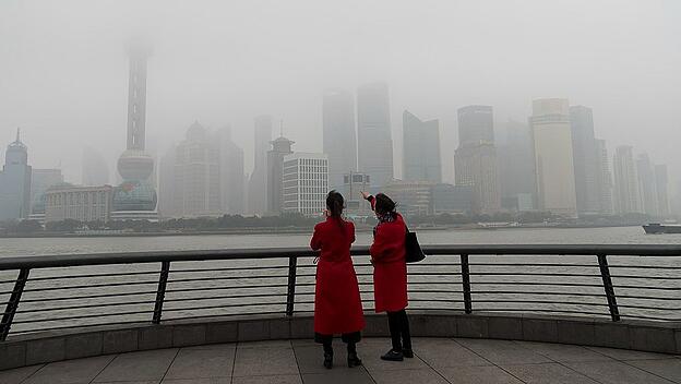 Smog in Shanghai