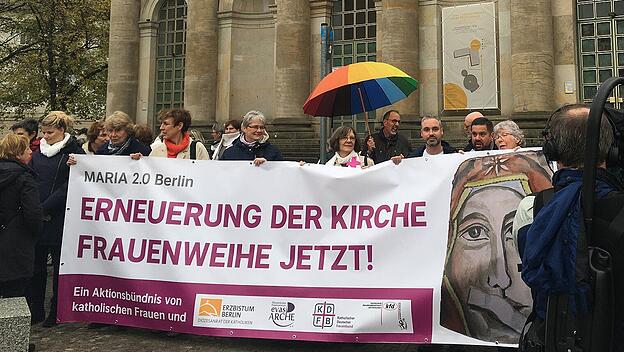 Proteste des KDFB Berlin