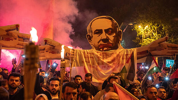 Antiisraelische Demonstration in Istanbul