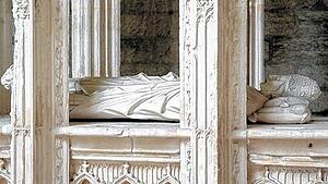 Grabmal von Innozenz VI. in der Kartause von Villeneuve-les-Avignon.