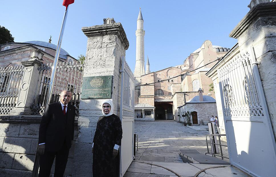 Die Hagia Sophia öffnet als Moschee