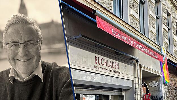 Linke Buchhandlung &bdquo;Zur schwankenden Weltkugel"